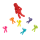 Glass markers and stopper - Skeleton