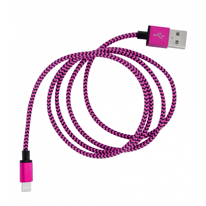 Câble pour iPhone - Vintage Rose