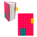 Silikon Notizbuch - Briques Rosa