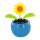 Flip flap solaire - Dancing Flowers