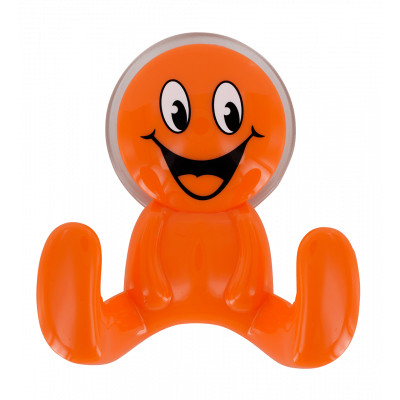 Crochet ventouse - Buddy Face - Orange
