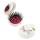 Haarbürste mit Spiegel 2 in 1 - Lady Retro - Pompon