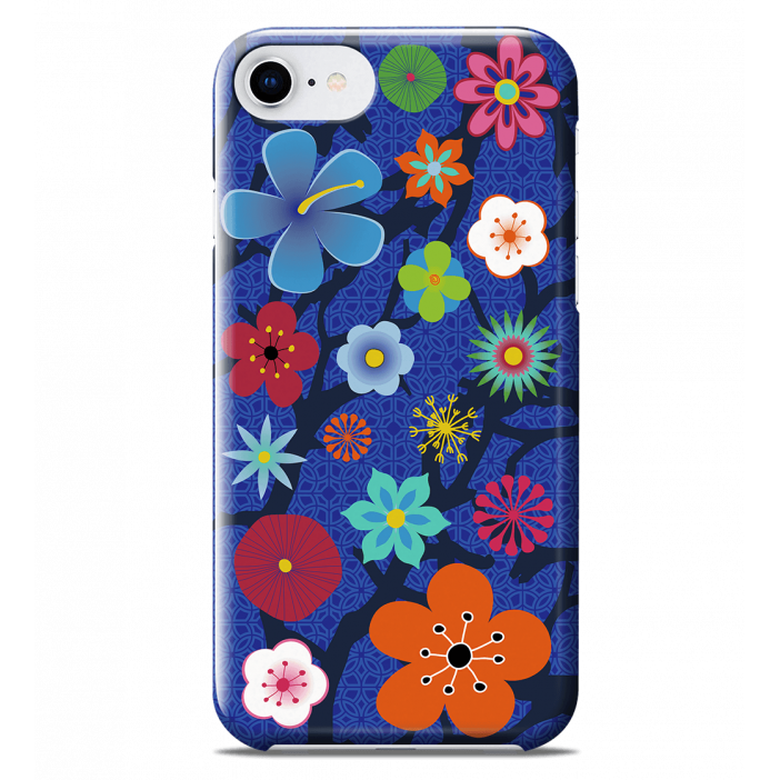 Case for iPhone 6S/7/8 - I Cover 6S/7/8 Blue Flower