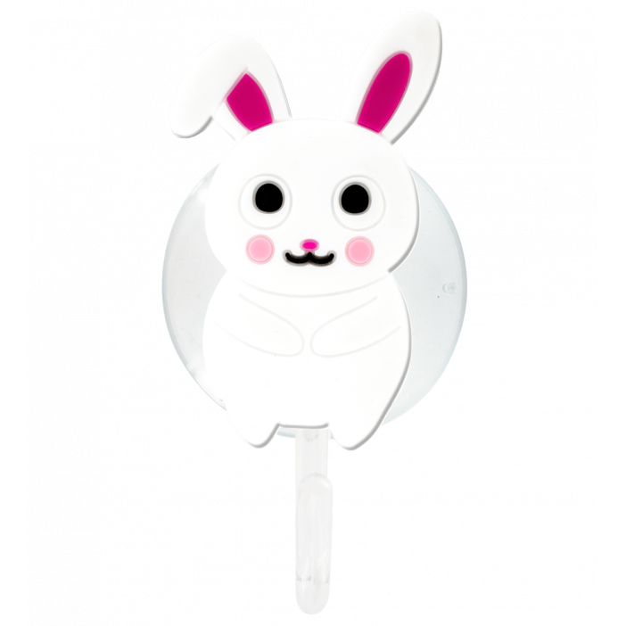 Crochet ventouse - Ani-holder Lapin