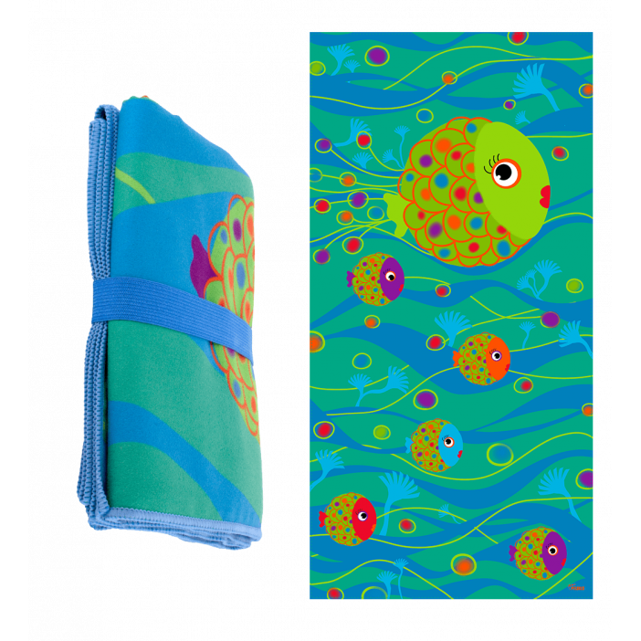 Serviette microfibre - Body DS Fish
