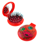 Haarbürste mit Spiegel 2 in 1 - Lady Retro Birds