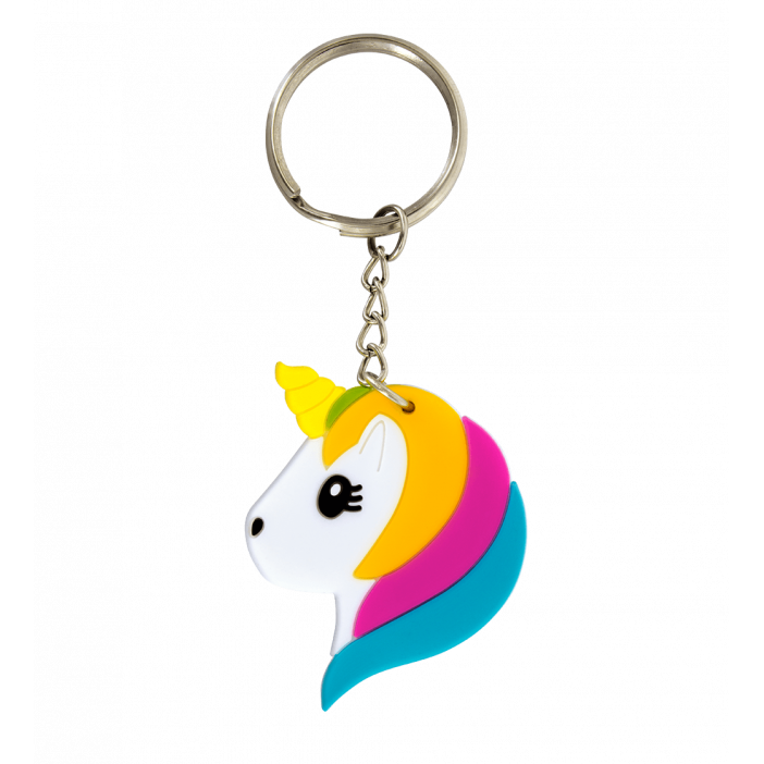 Schlüsselanhänger - Ani-keyri Einhorn