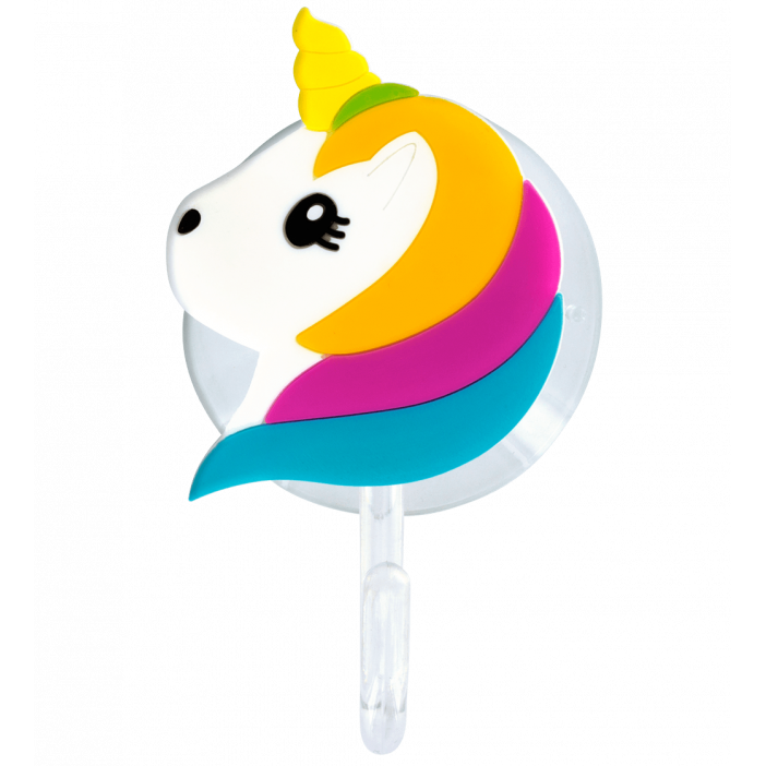 Gancio a ventosa - Ani-holder Unicorno