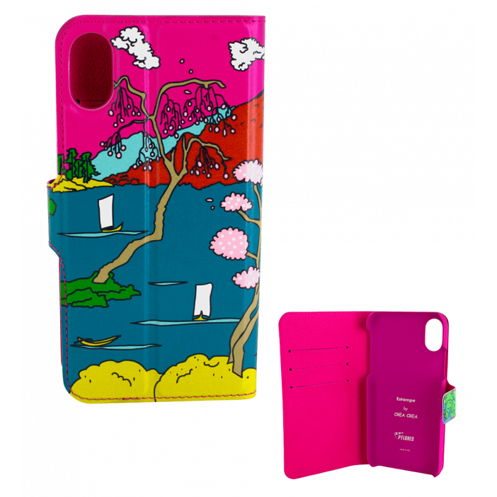 Klappdeckel für iPhone X - I Wallet X