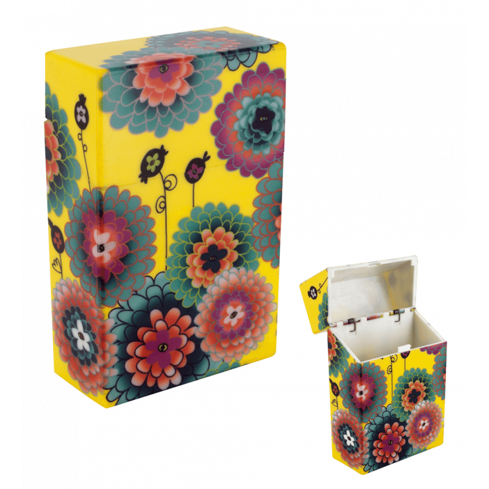 Étui pour paquet de cigarettes - Clop'in Dahlia