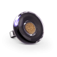 Anello in vetro - Duo Medium Turchese