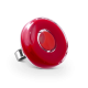 Bague en verre soufflée - Duo Medium Rouge clair