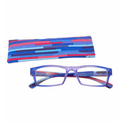 Lunettes de correction - Multicolor - Violet/Bleu