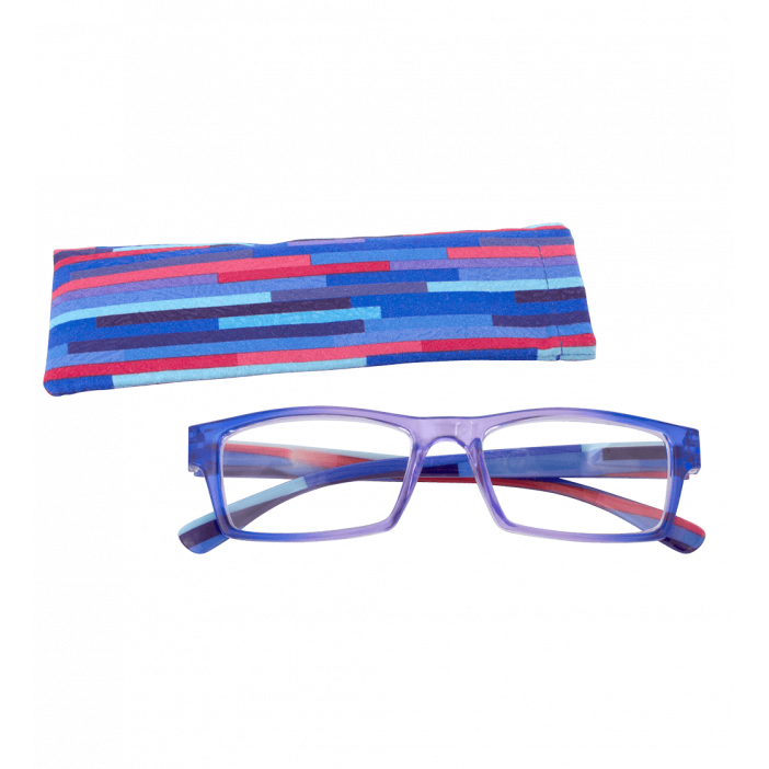 Lunettes de correction - Multicolor - Violet/Bleu 200