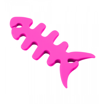 Enrouleur d'écouteurs - fishbone - Rose