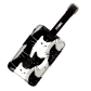 Etichetta per bagaglio - Voyage Black Palette