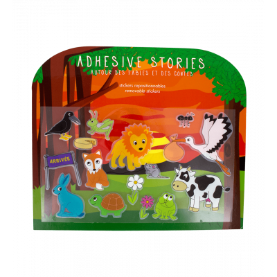 Stickers histoires repositionnables - Adhesive Stories