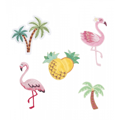 Set de 5 patch pour vêtement