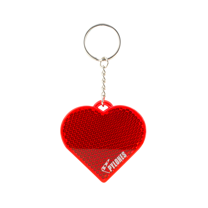 Portachiavi riflettente - Flashy Cuore