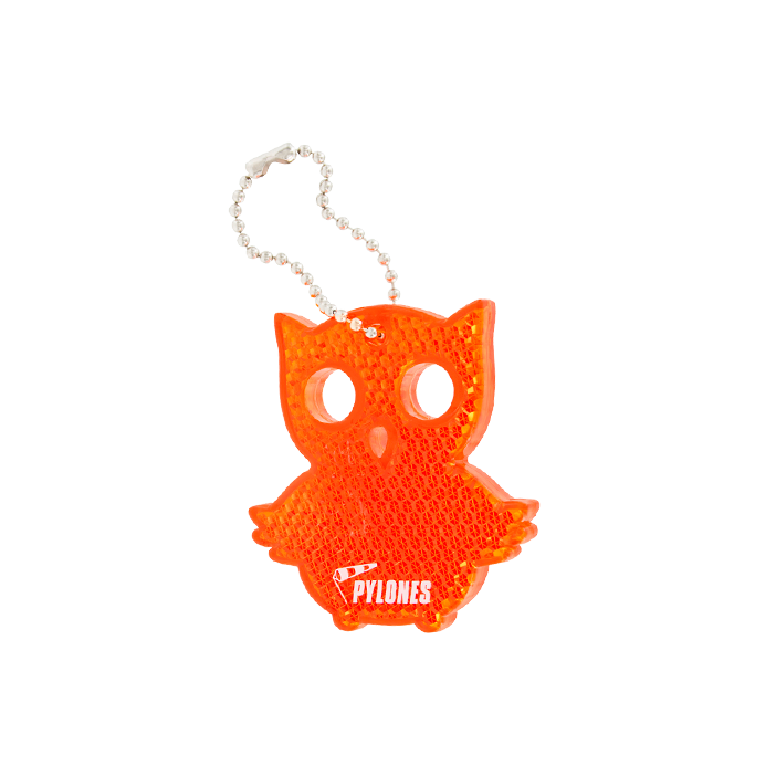 Portachiavi riflettente - Flashy Gufo