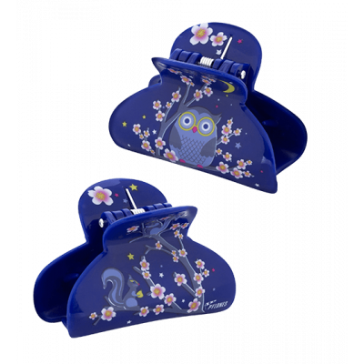 Pince à cheveux crabe - Ladyclip Small - Blue Owl