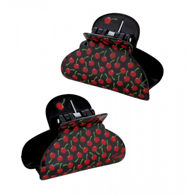 Pince à cheveux crabe - Ladyclip Small - Cherry