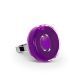 Bague en verre soufflée - Duo Mini Rouge foncé