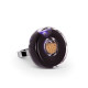 Bague en verre soufflée - Duo Mini Rouge foncé