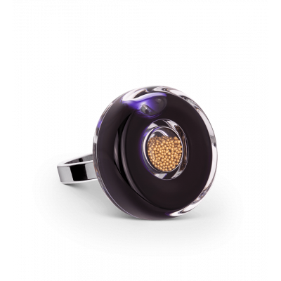 Bague en verre soufflée - Duo Mini