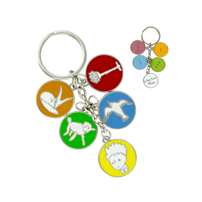 Portachiavi - Charms 2 Le Petit Prince Ronds