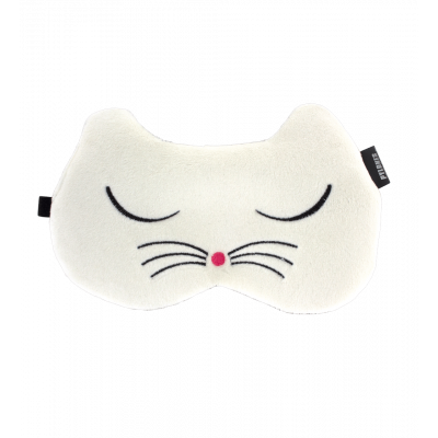 Masque de nuit / sommeil - Cat my eyes - White Cat