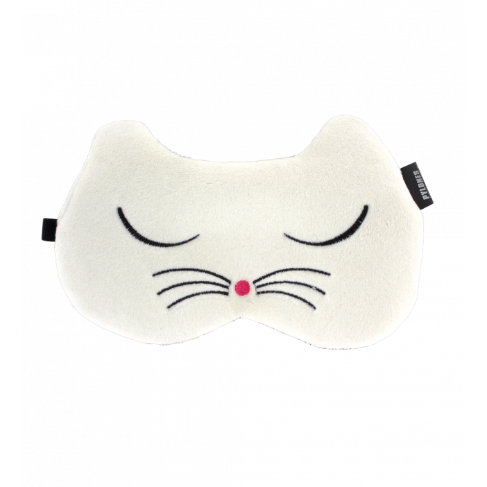 Masque de nuit / sommeil - Cat my eyes White Cat