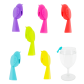 Set de 6 marqueurs de verre - Happy Markers Animaux Entrechats