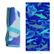 Serviette microfibre - Body DS Blue Flower