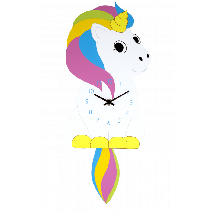 Horloge - Dancing Clock Licorne