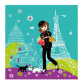 Microfibre cloth for glasses - Belle Vue Le Petit Prince Blue
