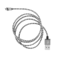 Câble Micro USB - Vintage Bleu