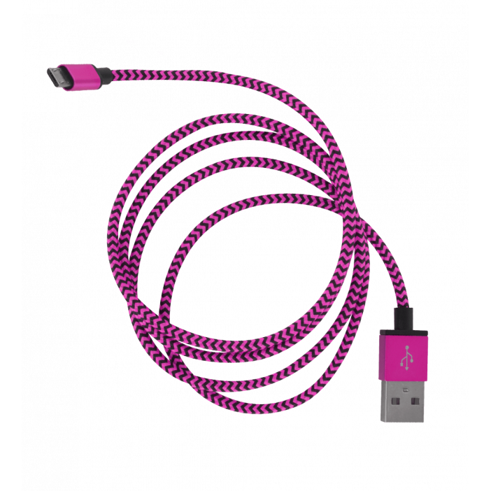 Micro USB-Kabel - Vintage Rosa