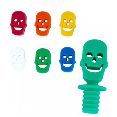 Glass markers and stopper - Skeleton