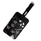 Etiquette de bagage - Voyage Black Palette