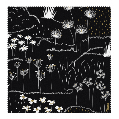 Tissu microfibre pour lunettes - Belle Vue - Black Board