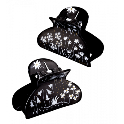 Pince à cheveux crabe - Ladyclip Small - Black Board