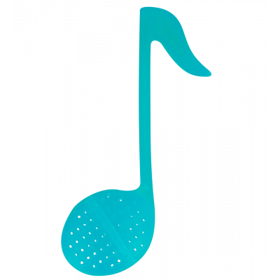 Infuseur à thé - Music T - Turquoise
