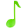 Infuseur à thé - Music T - Vert