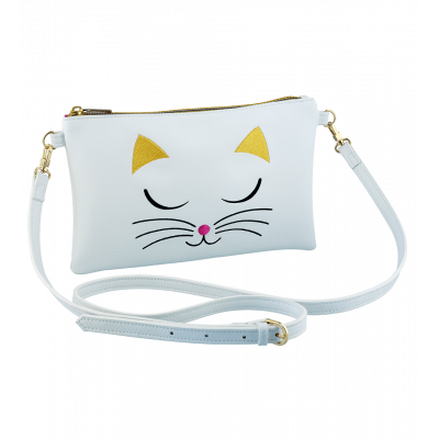 Pochette bandoulière - Brody - White Cat