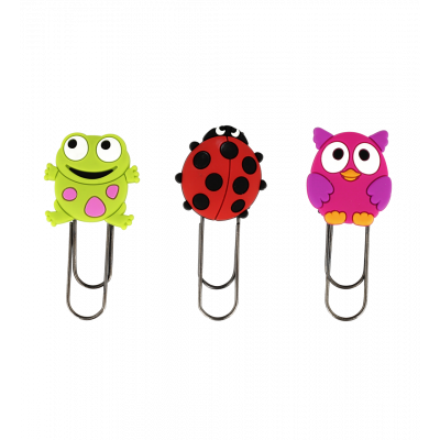 Marque page petit modèle - Ani-bookmark - Garden Trio