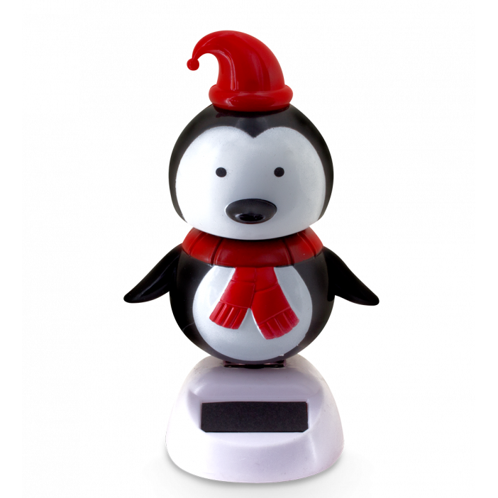 Solar powered dancing figurines - 1-2-3 Soleil Penguin