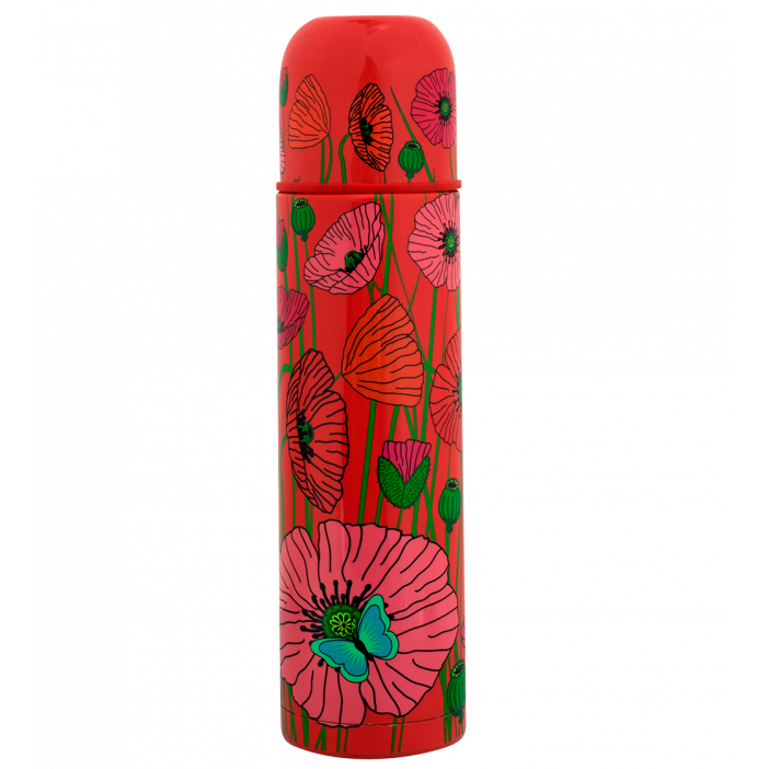 Bouteille thermos isotherme 24 cl - Mini Keep Cool Coquelicots