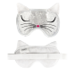 Mascherina per gli occhi - My pearls Black Cat