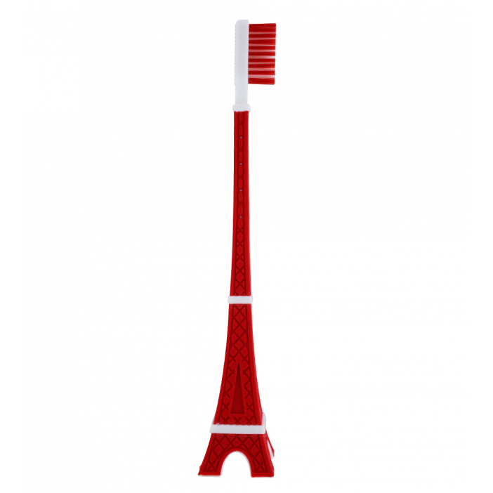 Spazzolino da denti Torre Eiffel - Parismile Rosso